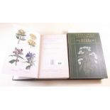 Alpine Plants of Europe by H S Thompson 1911, together with Alpine Flowers and Gardens by G Flemwell