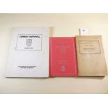 A small group of three military themed titles: Combat Survival, Course Notes USA 1981, The Story