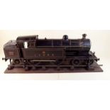 A scale model live steam locomotive 2.5 inch gauge, London and North Western Railway 4-4-2