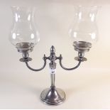 A candlelamp candleabra