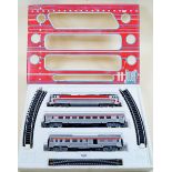 An Electric trainset 'Trans Europe Express' HO by Jouef - ref 7650 P B A - boxed and 4.5 volt