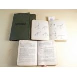 A small group of military themed books: Commanders Battle Book 1988, Restricted, Musketry