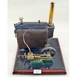 A Bassett Lowke boiler and piston