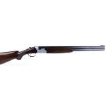 S2 12 bore Beretta S56E over and under, ejector, 24,1/8 ins barrels, cyl & cyl, file cut