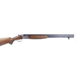 S2 12 bore Zabala over and under, ejector, 28 ins ventilated barrels, ½ & ¼, 70mm chambers, engraved