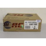 S2 250 x 12 bore RC Pro Game Fibre 30g 6 shot fibre wad cartridges