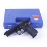 .177 Walther CP88 Co2 air pistol, in blue hard plastic case, no. A8373945