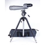 80/500 Docter telescope with tripod and canvas transport case