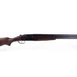 S2 12 bore Baikal Model 27E over and under, ejector, 27¾ ins barrels, ¾ & ¼. machined ventilated top
