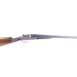 S2 12 bore sidelock ejector AYA Twenty Five, 25 ins barrels, ¼ & ¾, file cut Churchill rib with