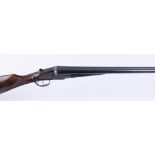 S2 12 bore sidelock ejector by W. C. Carswell, 27½ ins sleeved barrels inscribed W C Carswell