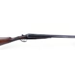 S2 12 bore boxlock non ejector Wildfowling gun by Thos. Bland, 28 ins barrels, full & full, game rib