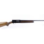 S2 12 bore Browning A5 semi automatic, 3 shot, 25 ins barrel, ½ choke, 2¾ ins chamber, gloss black