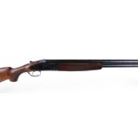 S2 12 bore Sarasketa over and under, ejector, 30 ins barrels, full & ½, ventilated file cut rib,