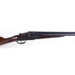 S2 12 bore sidelock ejector by Crucelegui Bros, The Sussex, 28¼ ins chopper lump barrels, ¼ &