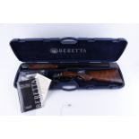 S2 20 bore Beretta 687 Silver Pigeon V over and under, ejector, 28 ins barrels, ic & cyl, ¼ ins file