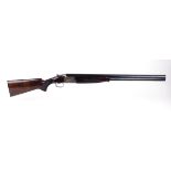 S2 12 bore Browning 325 Grade 6 over and under, ejector, 30 ins multi choke barrels (5 chokes with