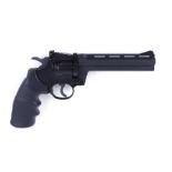 .177 Crosman 357 Magnum Co2 air pistol, with foam padded zip case
