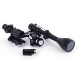 Air pistol laser scope with mounts; rifle scope laser/torch; Sniper rail mounted laser dot; 3-9 x 50