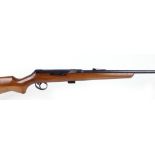 S1 .22 BSA Armatic semi automatic rifle, 19½ ins screw cut barrel, 8 shot magazine, open sight,