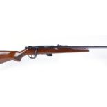S1 .22 Marlin Model 780 bolt action rifle, 22 ins barrel, threaded for moderator, open sights, 5