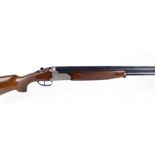 S2 12 bore Lanber over and under, ejector, 27½ ins barrels, ½ & ½, raised file cut ventilated rib,