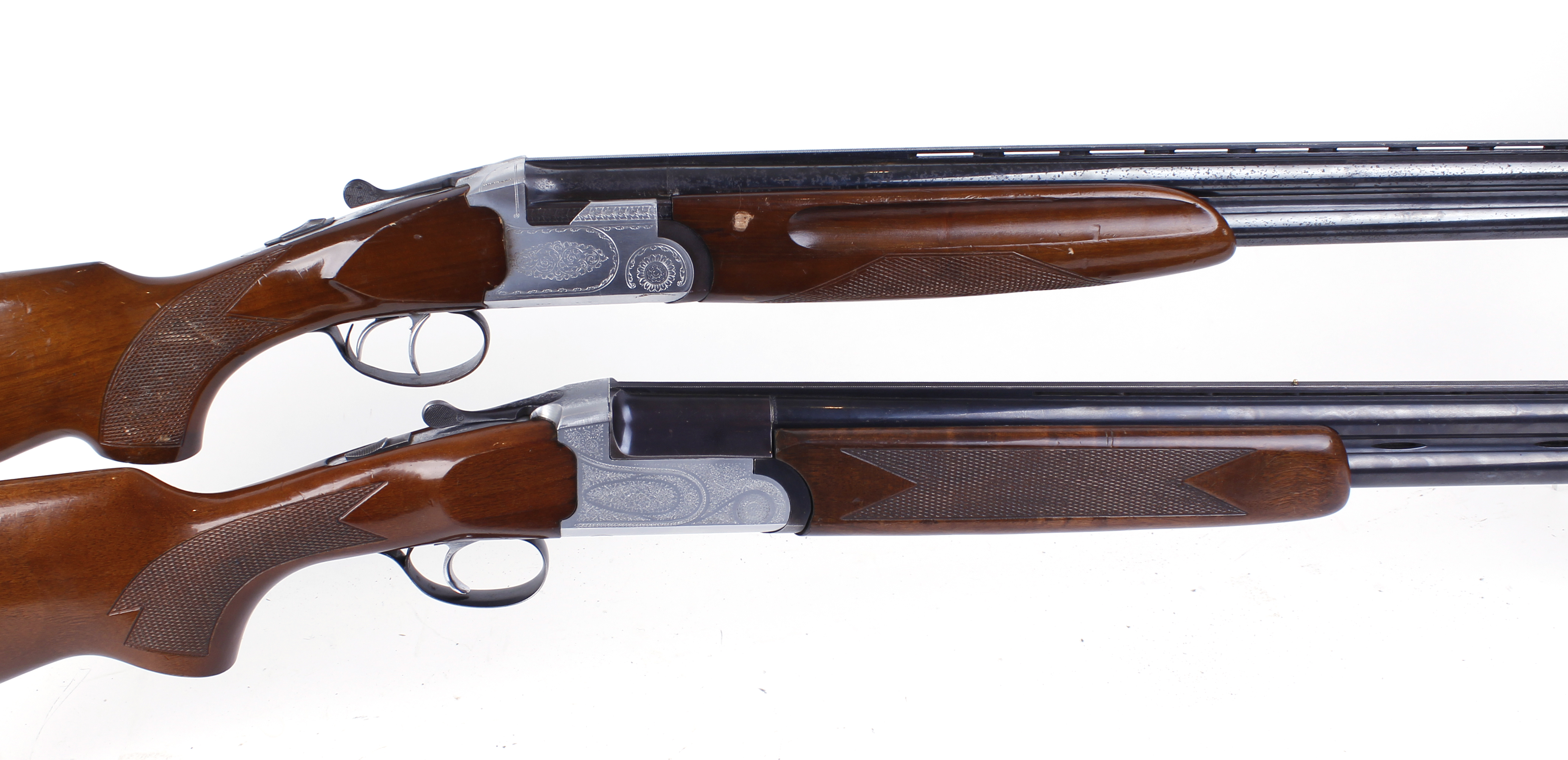 S2 12 bore Midland Gun Co. (Italian) over and under, ejector, 27½ ins ventilated multi choke