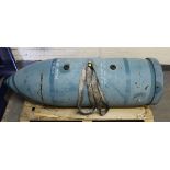 1000lb Mk22 'Harrier' practice bomb, stores references and other markings, length 52 ins overall
