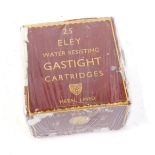 S2 25 x 8 bore Eley Gastight paper cased cartridges in original box (Section 2 Licence required)