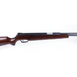 .22 SMK XS36-2 underlever air rifle, fitted silencer, no. X651947