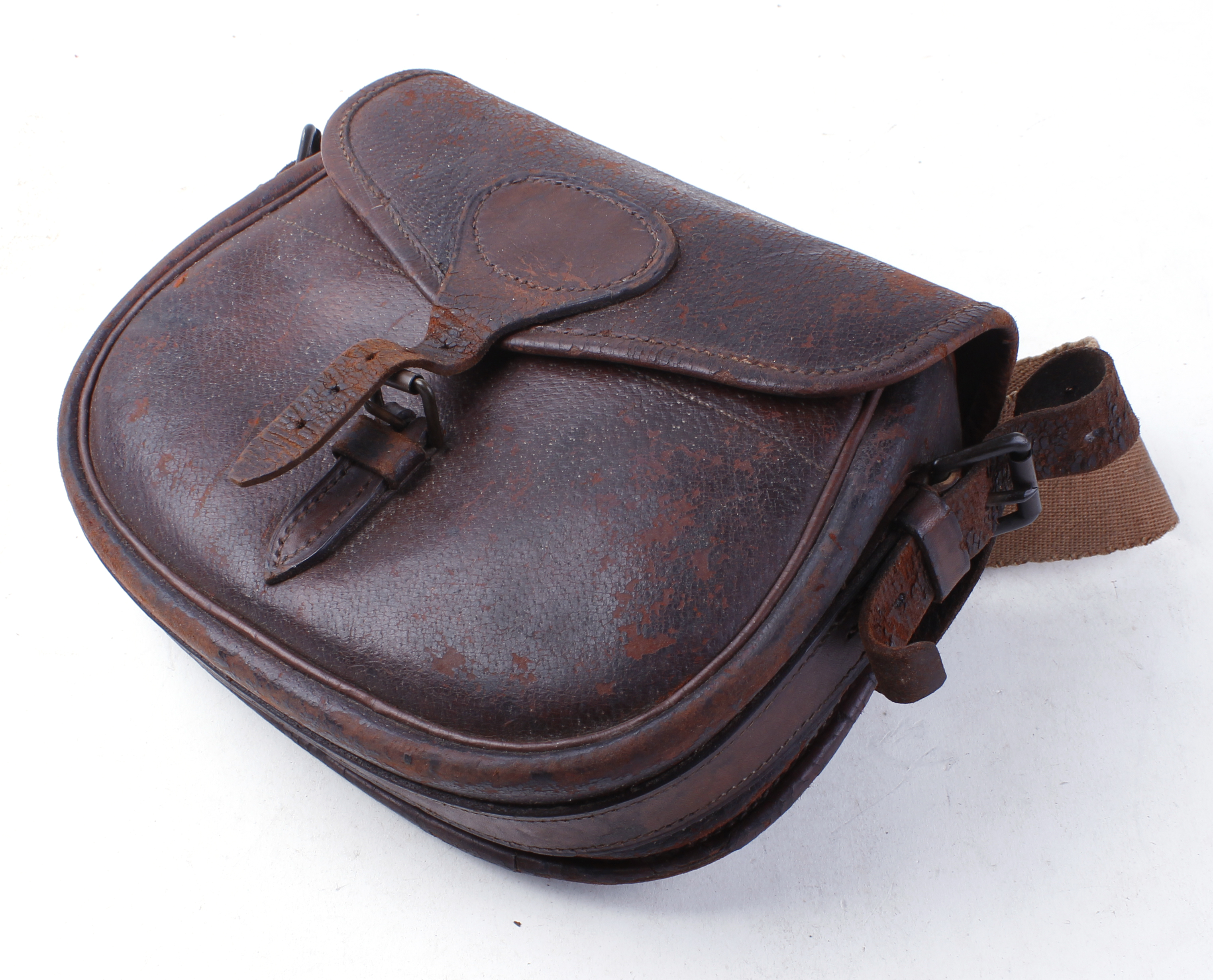 Payne Galwey leather cartridge bag (75 capacity)