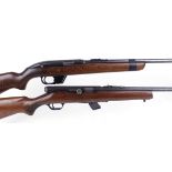 S1 .22 Winchester Model 77 semi automatic rifle, 21 ins threaded barrel, original 10 shot