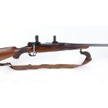 S1 .308 Mauser bolt action rifle, 24½ ins barrel, internal magazine, double set triggers, fitted