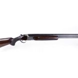 S2 12 bore Miroku Skeet over and under, ejector, 26 ins barrels, ic & ic, 3/8 ins engine turned
