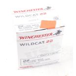 S1 500 x .22 Winchester 'Wildcat' rifle cartridges (Section 1 Licence required)