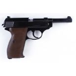 .177 Walther (Umarex) P38 Co2 repeating air pistol, boxed as new with instructions, no. 14A57416