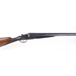 S2 12 bore sidelock ejector by L.I.G. 27½ ins barrels, ½ & full, game rib with bead foresight,