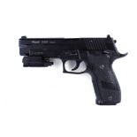 .177 Sig Sauer X-Five P226 S Co2 repeating air pistol with laser sight, no. 12915039