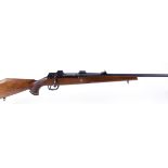 .22 Brocock bolt action sporting rifle, 24½ ins threaded barrel (capped), Mauser action, open