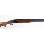 S2 12 bore Baikal Model 27 over and under, ejector, 28½ ins barrels, full & ¾, ventilated rib,