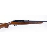 S1 .22 Ruger 10/22 semi automatic rifle, 19½ ins threaded barrel, open sights, scope rail, 10 shot