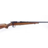 S1 .22 BRNO Model 1 bolt action rifle, 23 ins barrel, threaded for moderator, 5 shot magazine, sling