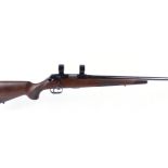 S1 .22(wmr) Mauser Model 201 bolt action sporting rifle, 22¼ ins gloss black barrel, etched