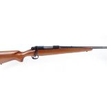 S1 .243 Winchester Model 70 bolt action rifle, 22 ¾ ins barrel, threaded for moderator, 5 shot,