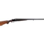 S2 12 bore sidelock ejector by CZ, 28¼ ins barrels, file cut rib, ¾ & ¾, blacked polished action,