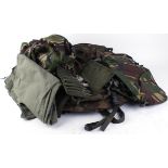 120L British Army rucksack, 2 x side pockets, Army shirt, jacket, rifle cleaning kit