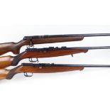 S1 .22 Beretta semi automatic rifle (no magazine), 20½ ins barrel, scope blocks, sling swivels,