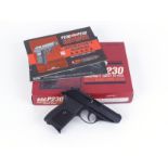 BB KSC P230 semi auctomatic compact air pistol, boxed as new with instructions