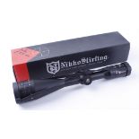6-18 x 50 Half Mil Dot Nikko Stirling Panamax illuminated scope, boxed
