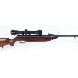 5.5mm (.22) Weihrauch HW35 break barrel air rifle, tunnel foresight, ramp rear sight, Monte Carlo